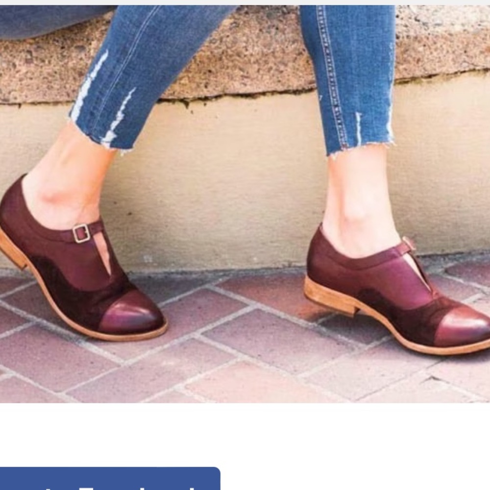 Kork-Ease leather/suede shoes